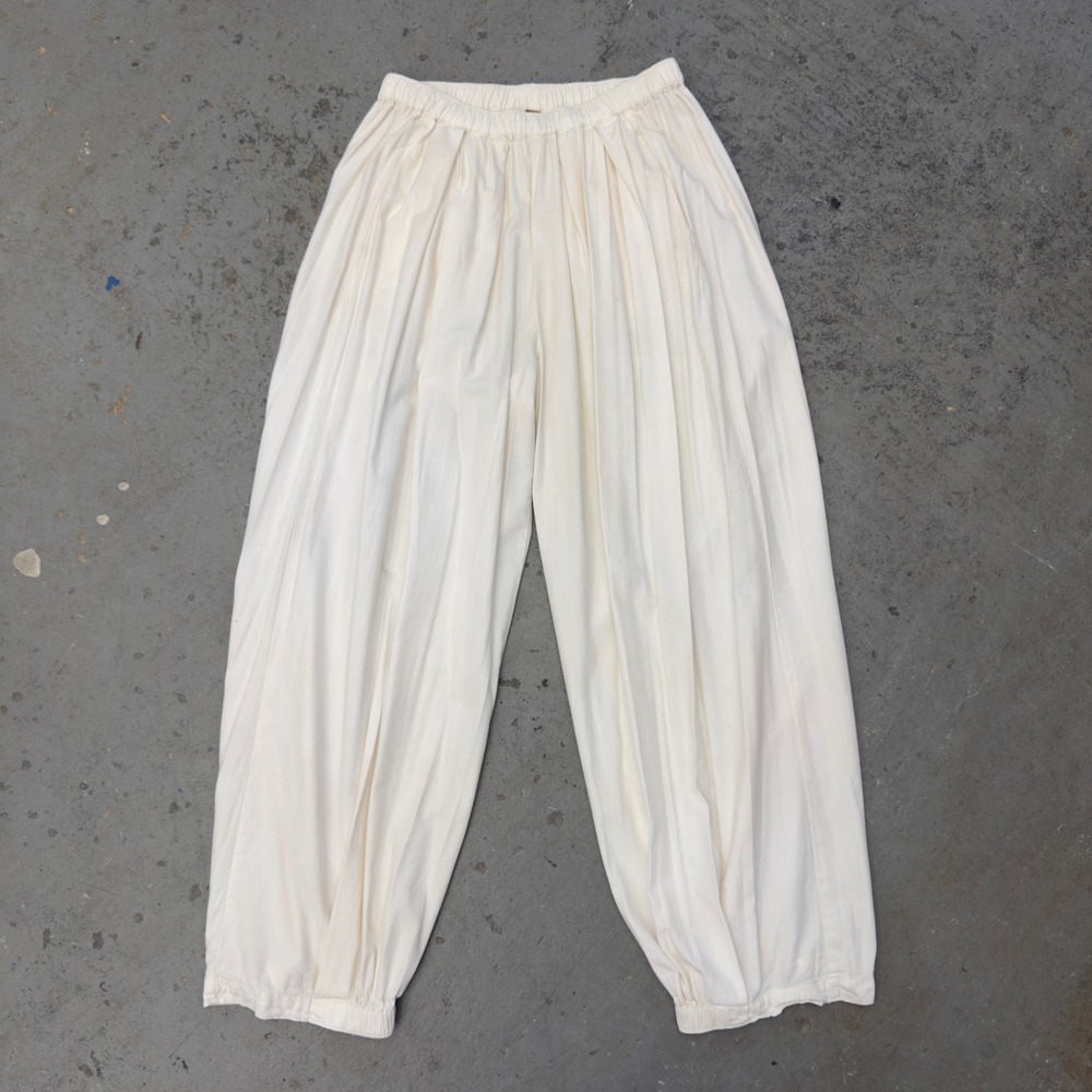 Free People To The Sky Parachute Pants Ivory Cream XS OB1671403